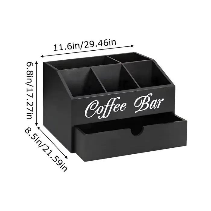 Mir à café et à thé en bois