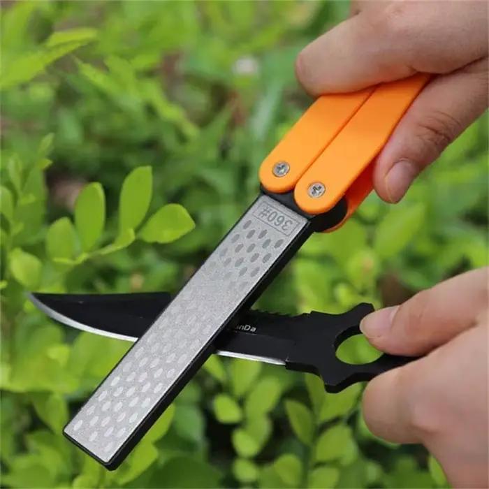 Aiguiseur de couteaux professionnel pliable