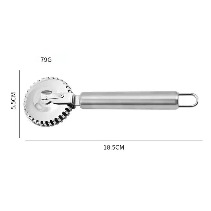 Roue en acier inoxydable pour couper les raviolis