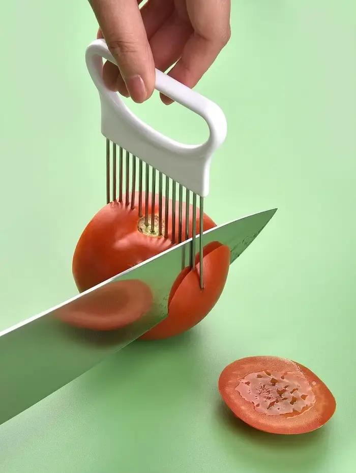 Trancheuse d'oignons sans effort avec ce 1 pièce