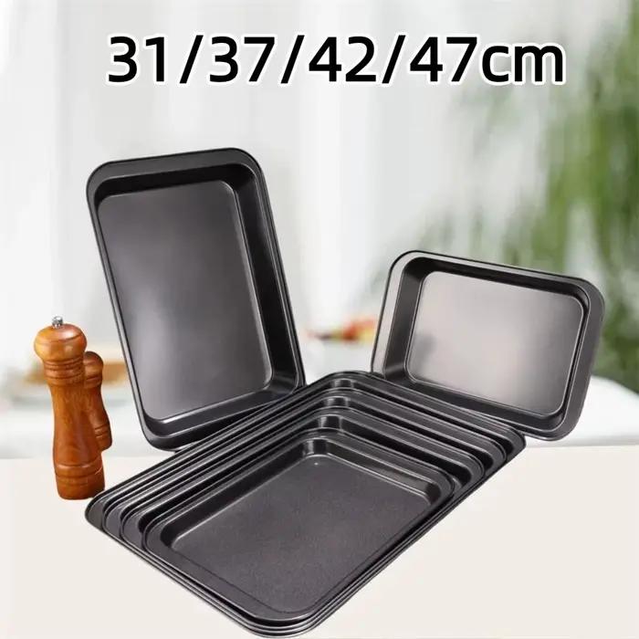 Plaque de cuisson rectangulaire antiadhésive 31/37/42/47cm
