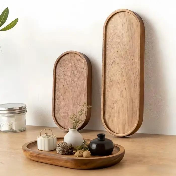 Plateaux de service en bois massif