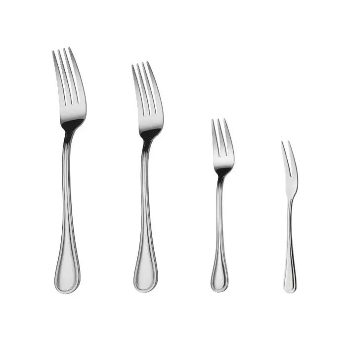 Ensemble de fourchettes en acier inoxydable, vaisselle épaisse de Style occidental pour Steak, salle à manger, usage domestique, cuillères durables, couteaux, couverts