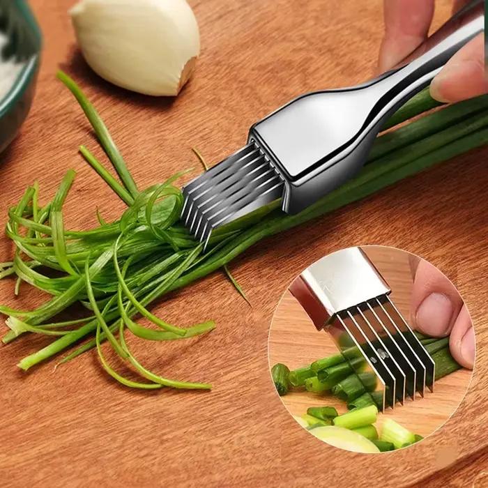 Hachoir à légumes en acier inoxydable Shred Silk The Knife