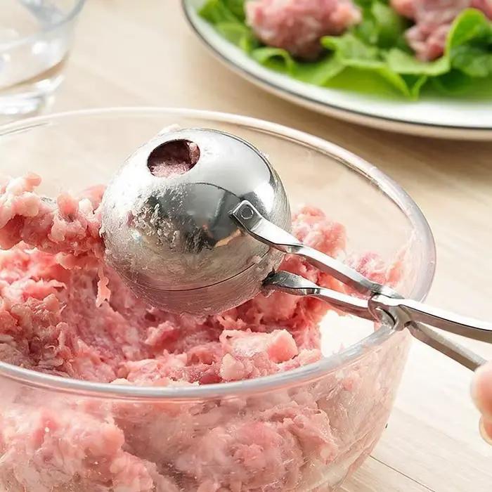 Outil de fabrication de boulettes de riz en acier inoxydable