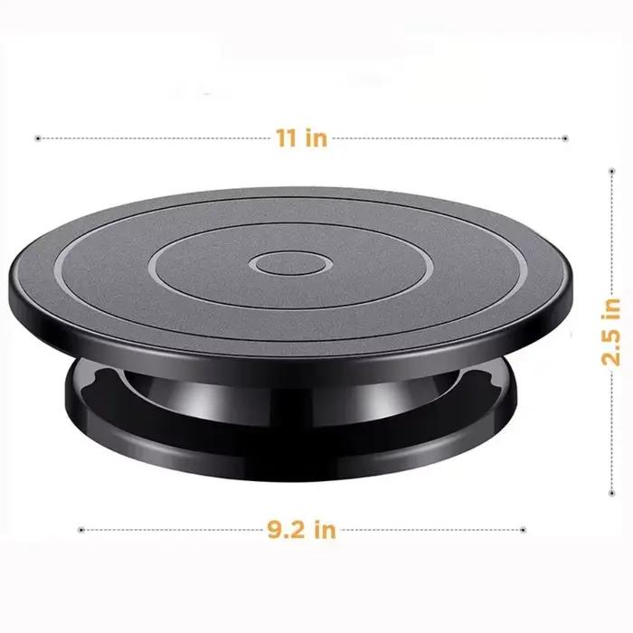 Plateau tournant de gâteau Durable de 11 pouces