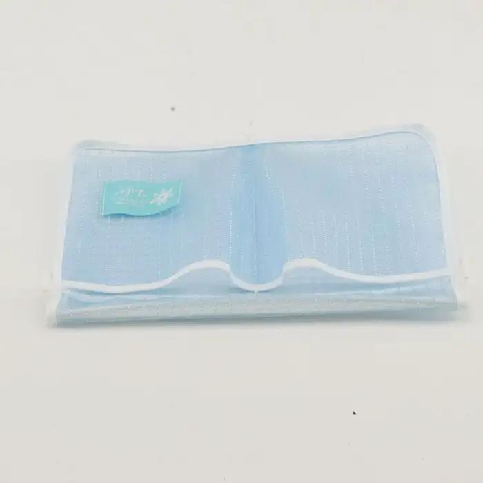 Sac de rangement transparent en maille pour réfrigérateur