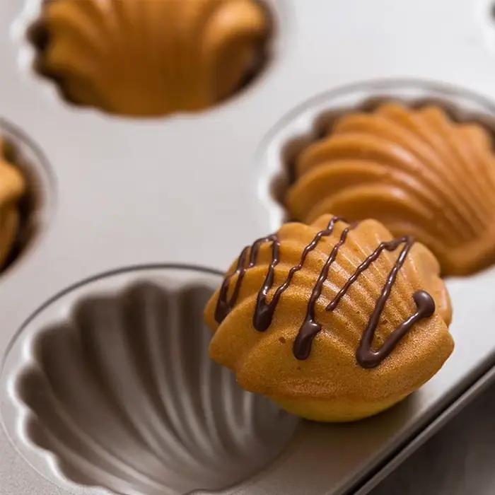 Madeleine – moule de cuisson en forme de coquille