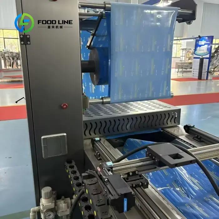 Machine d'emballage sous vide thermoformante mini automatique à prix d'usine, haute précision, surveillance à distance, facile à utiliser, sacs personnalisables