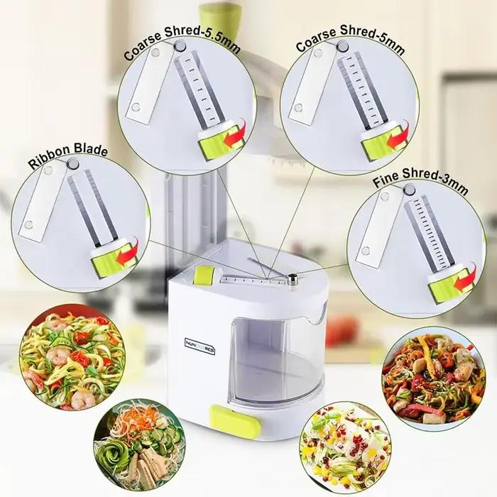 Spiralizeur de légumes 4 en 1
