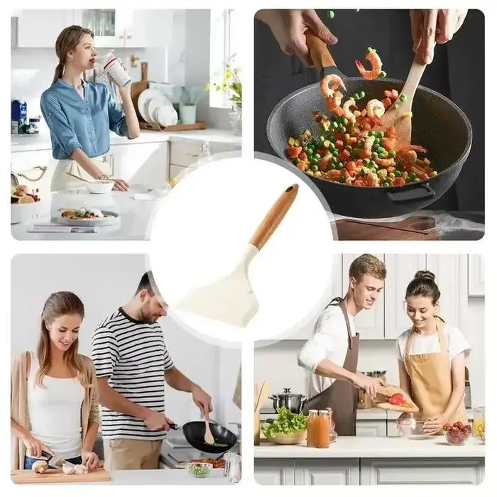 Spatule en Silicone, ustensiles de cuisine