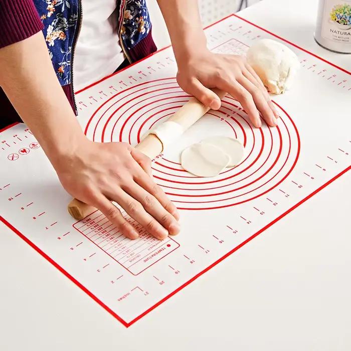 Tapis de cuisson en Silicone surdimensionné 80/70/60cm