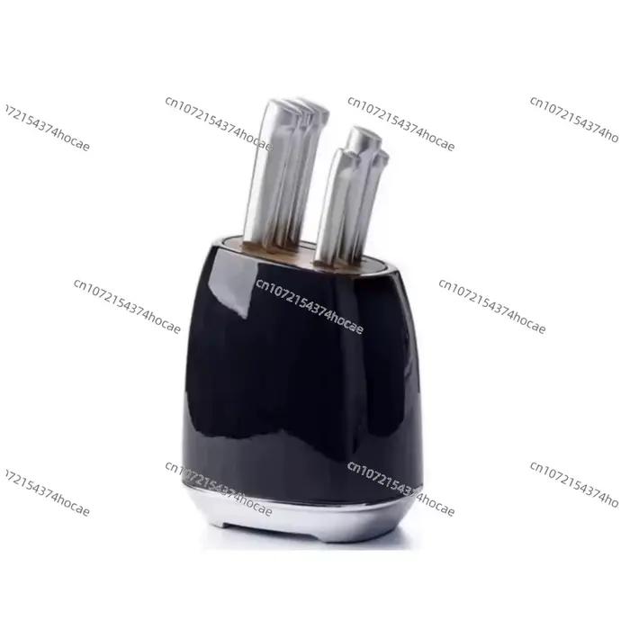 Ensemble de couteaux vintage en acier inoxydable pour la maison avec support à couteaux pour la décoration et l'efficacité de la cuisine occassions spéciales