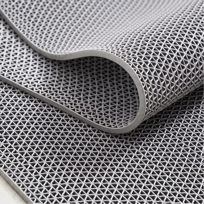 Tapis de sol de Drainage creux antidérapant, pour salle de bain, zone humide, porte de douche, multifonctionnel, cuisine, tapis en plastique étanche