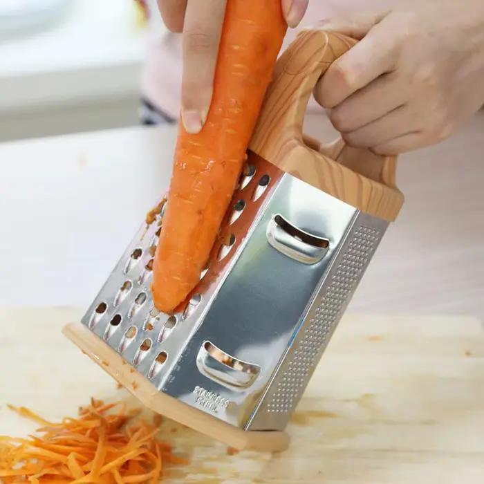 Râpe à légumes multifonctionnelle en acier inoxydable