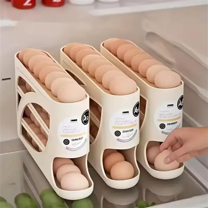 Porte-œufs roulant automatique à 4 niveaux