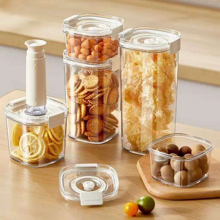 Récipient alimentaire scellé sous vide