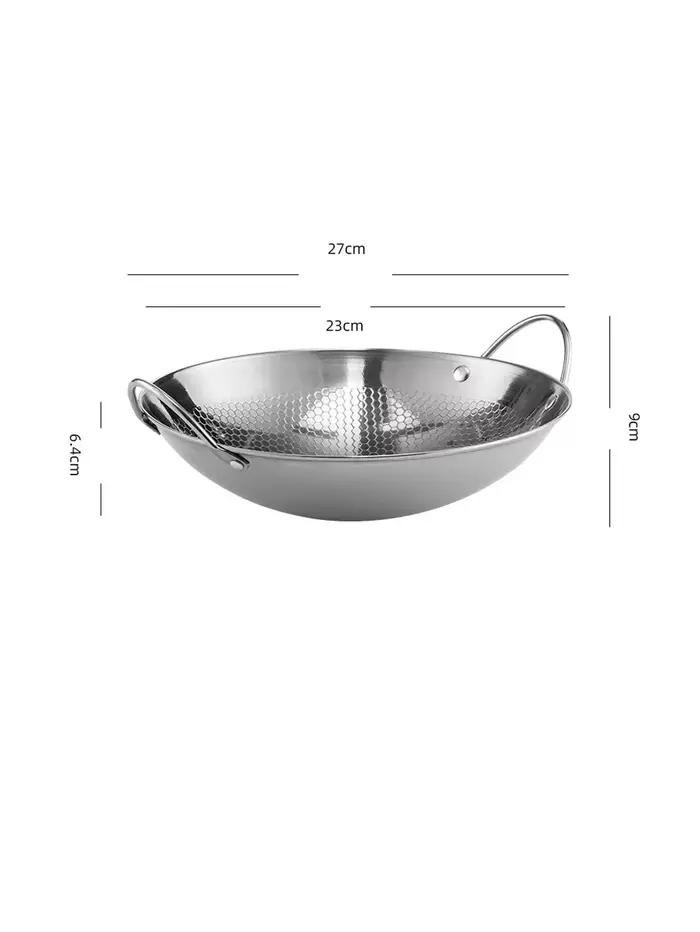 Pot en acier inoxydable pour usage domestique