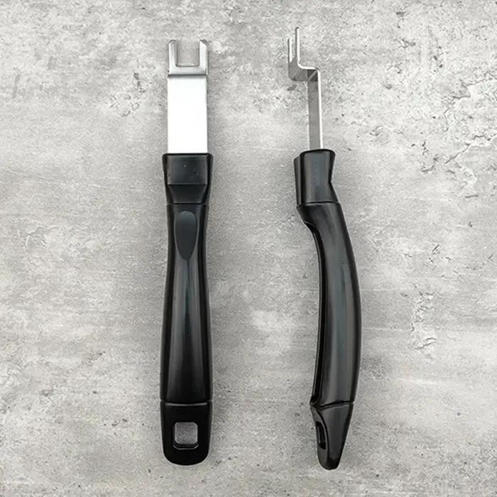 Accessoires pour Barbecue/viande grillée, Anti-brûlure, lève-grille, filet de Barbecue, pied de biche, lève-plaque, outil de levage de grille de cuisson