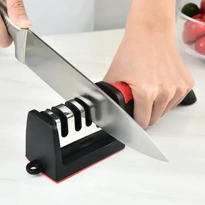 Affûteur de couteaux de cuisine à 4 segments