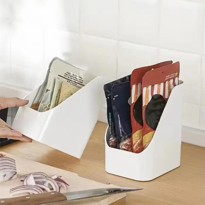 Boîtes de rangement pour réfrigérateur, boîtes de tri de nourriture pour réfrigérateur, boîte de rangement transparente pour épices, organisateur de rangement pour réfrigérateur de cuisine