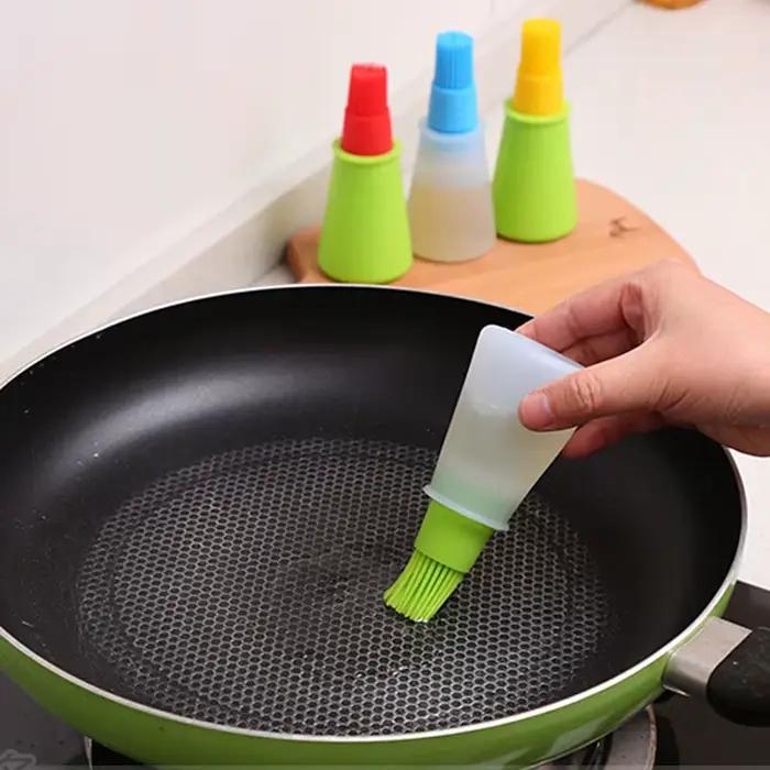 Accessoires de cuisine outils brosse à huile en Silicone brosses à badigeonner gâteau beurre pain pâtisserie