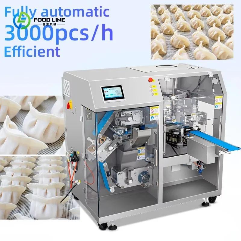 Machine à pâtisserie fourrée tout-en-un, automatique, pour empanadas et siomai, facile à nettoyer, c