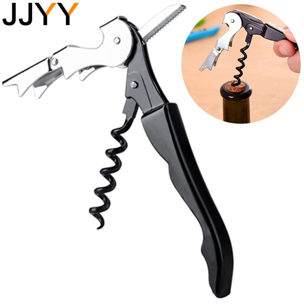 Tire-bouchon créatif hippocampe en acier inoxydable, dissolvant de bouchon de bouteille de bière, co