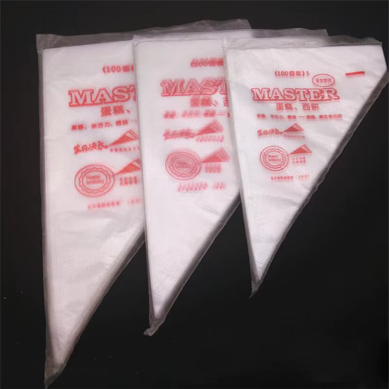 Sac transparent en plastique pour décoration de gâteaux, accessoires de cuisson, fournitures de cuis