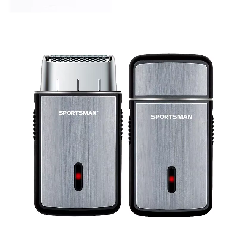Mini rasoir électrique pour hommes, rasoir Portable multifonctionnel, couteau à barbe, chargeur USB,