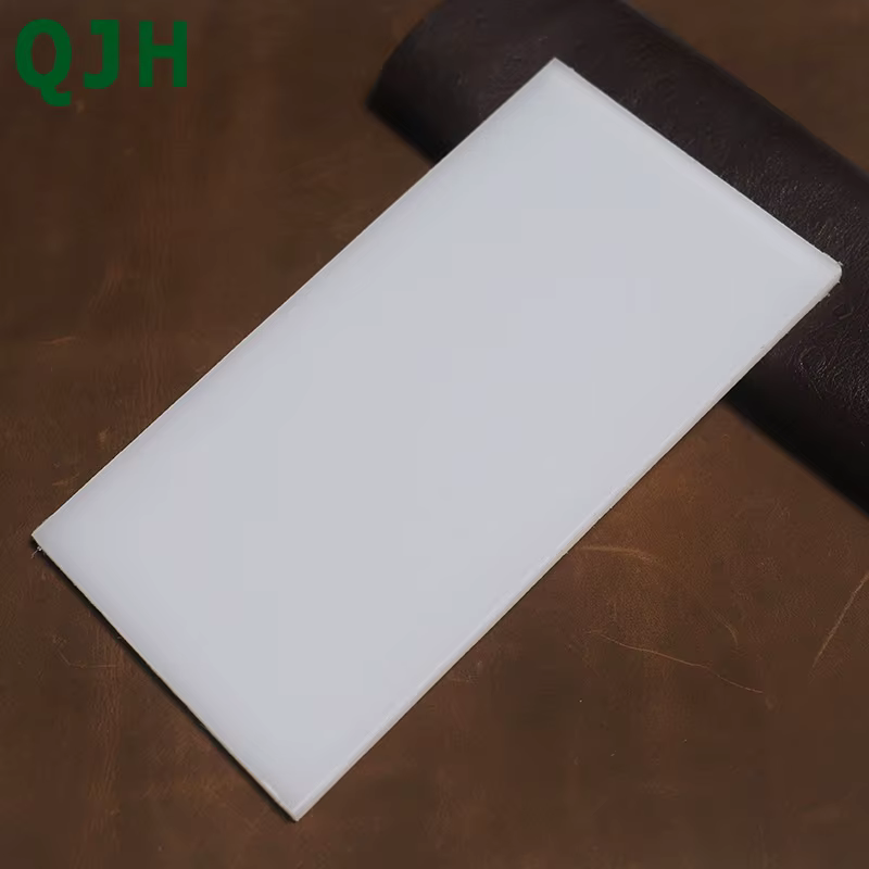 QJH – planche à découper blanche en PVC de haute qualité, tapis de maillet en caoutchouc, outils d'a