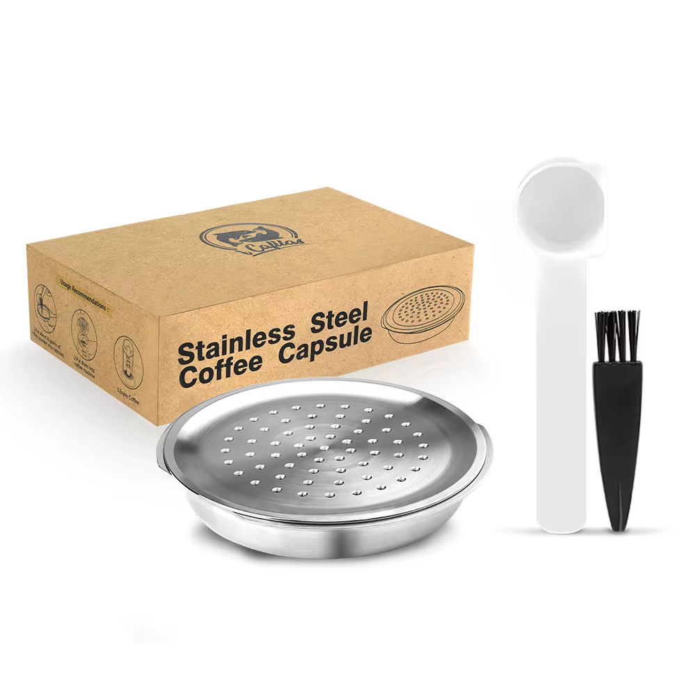 Capodule de café réutilisable Icafilas pour machine Senseo, dosette de filtres à café rechargeables 