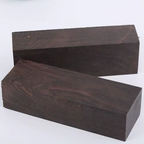 Pelle Africaine ONY Couteau Manche Matériel, 125*40*28mm Manche en Bois, Pièces de Couteau Exécutif