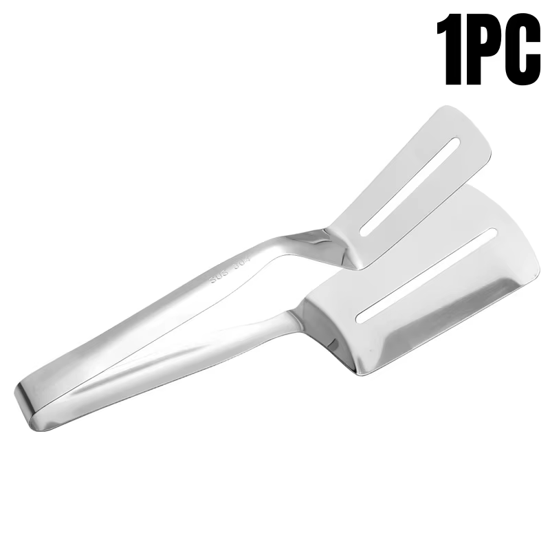 Pinces à Steak en acier inoxydable, spatule multifonctionnelle, pinces de cuisson Double face pour p