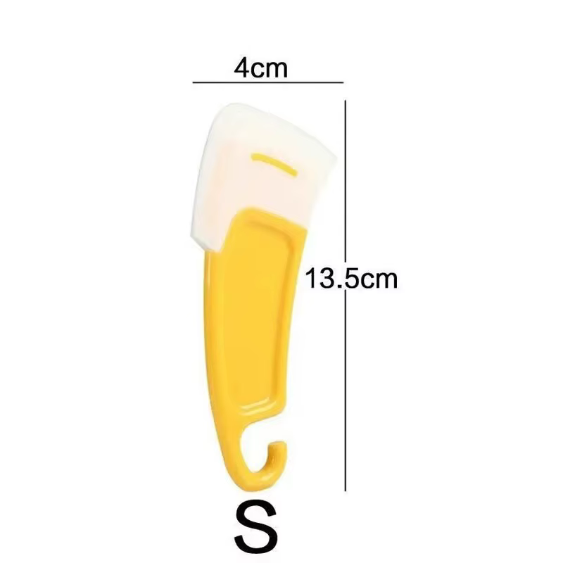 Spatule grattoir de nettoyage en Silicone S/L, spatule de cuisine pour poêle à frire sale, Pot de va