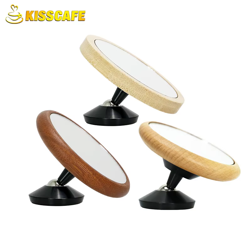 Miroir de tir expresso pour extraction de café, porte-filtre sans fond, lentille d'observation du dé