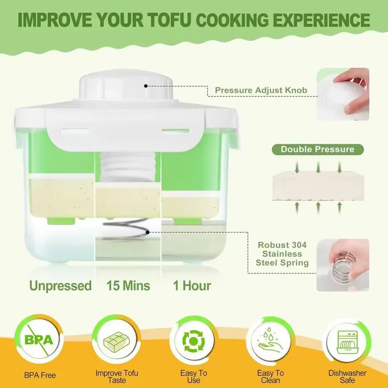Paneer-Moule à tofu en plastique fait maison, ensemble d'outils de cuisine, gadgets de bricolage