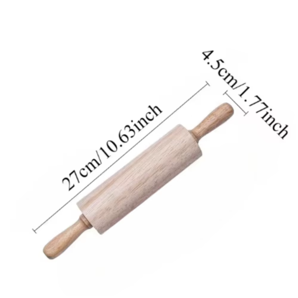 Rouleau à pâtisserie professionnel en bois rouleau à pâte rouleau à pâtisserie antiadhésif pour pâte