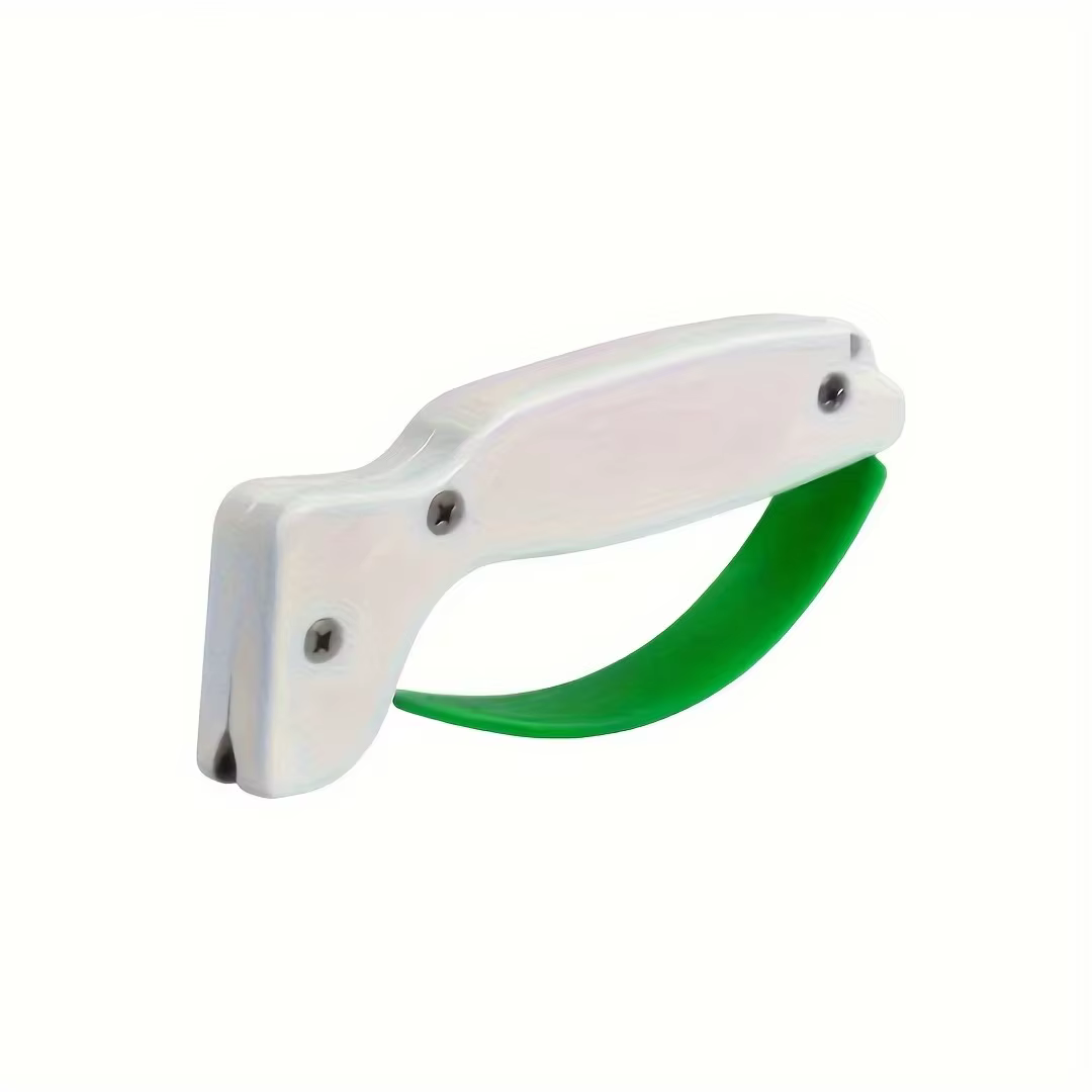 Aiguiseur de couteaux en acier tungstène, outil manuel en PVC pour couteaux dentelés de poche, hache