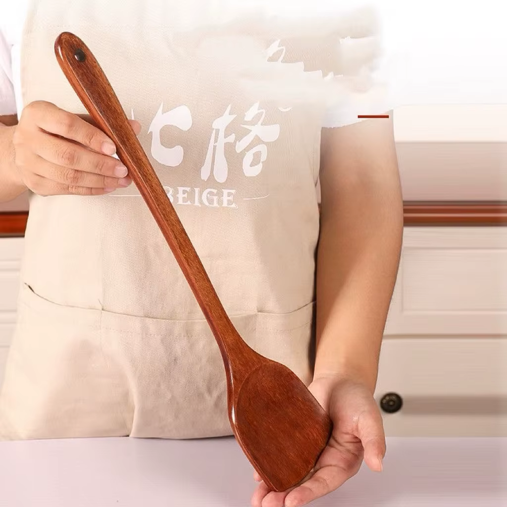 Spatule de cuisine, spatule en bois, cuillère de cuisine antiadhésive, spatule en bois spéciale, spa
