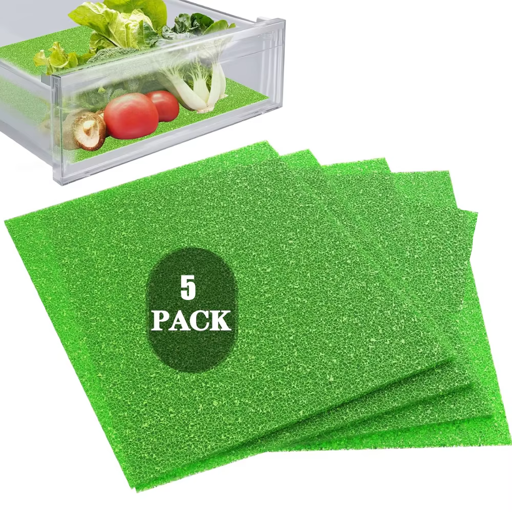 Tapis réutilisable pour prolonger la durée de vie des fruits et légumes dans les tiroirs du réfrigér