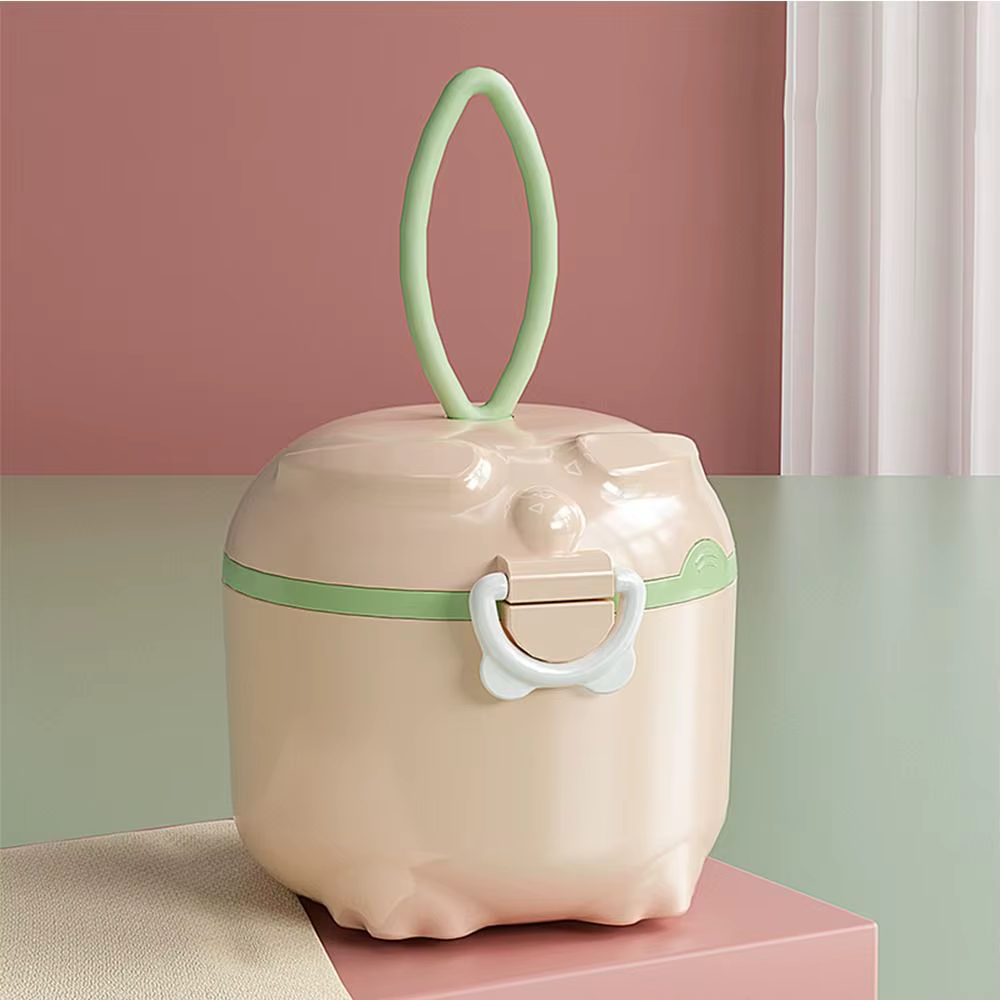 Avec lait en poudre cuillère lait en poudre joint pot boîte de stockage des aliments tout-petits col