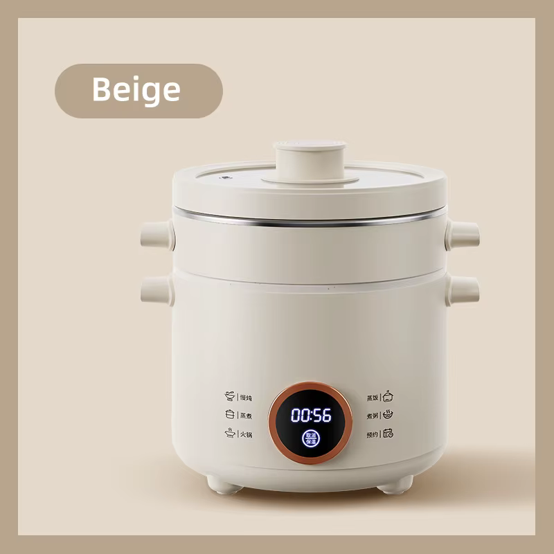 Cuiseur à riz électrique 2,0 l, Mini multicuiseur, boîte à déjeuner, cuiseurs à riz, poêle électriqu