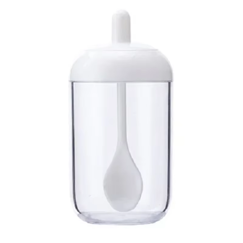 Pot d'assaisonnement en plastique, 1 pièce, bouteille d'assaisonnement, organisateur d'épices, conte