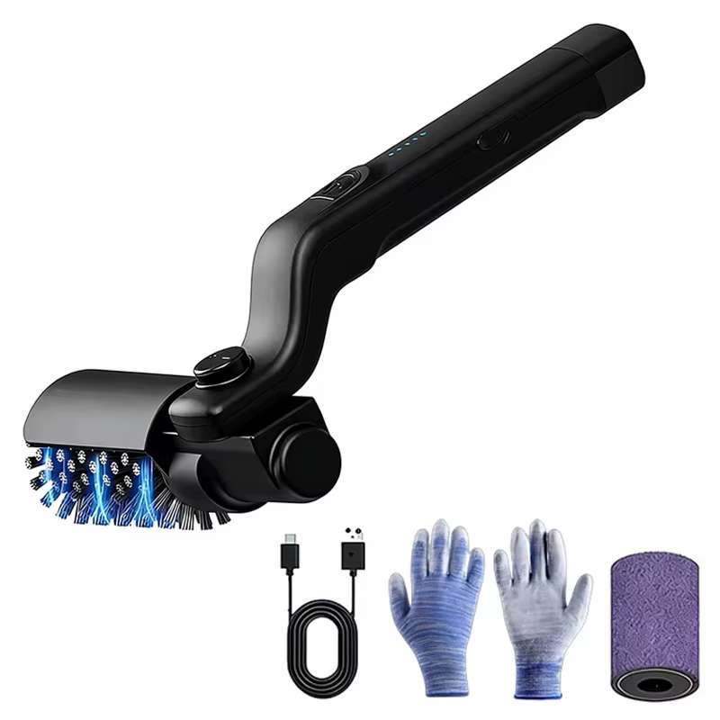 Brosse de nettoyage électrique pour barbecue, brosse rotative sans fil en acier inoxydable pour gril