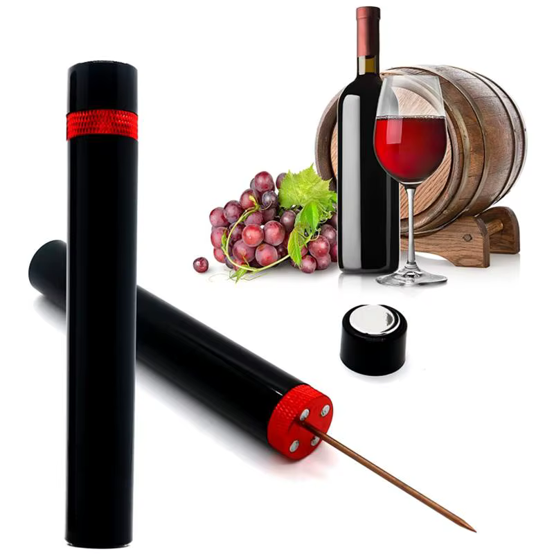 Ouvre-bouteille de vin à pompe à pression d'air, Portable, broche en acier inoxydable, dissolvant de