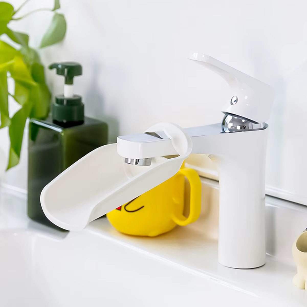 Extension de robinet de buse d'économie d'eau, 1 pièce, dispositif de lavage des mains pour enfants,