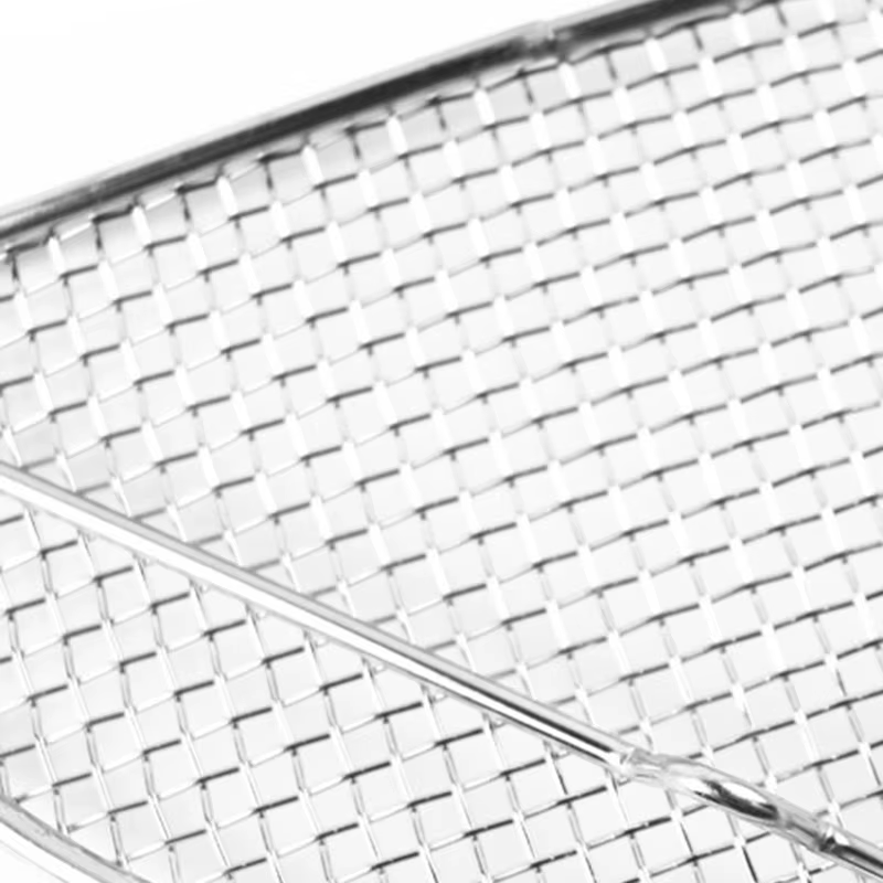 ABKJ - Grille en acier inoxydable pour tempura, hamburgers, poulet frit, filet de porc, cuisine japo
