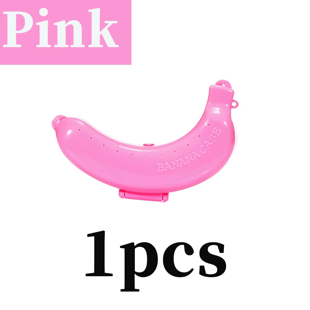1-3 pièces banane sauvegarde boîte Portable Flexible garder frais voyage pique-nique en plein air ba
