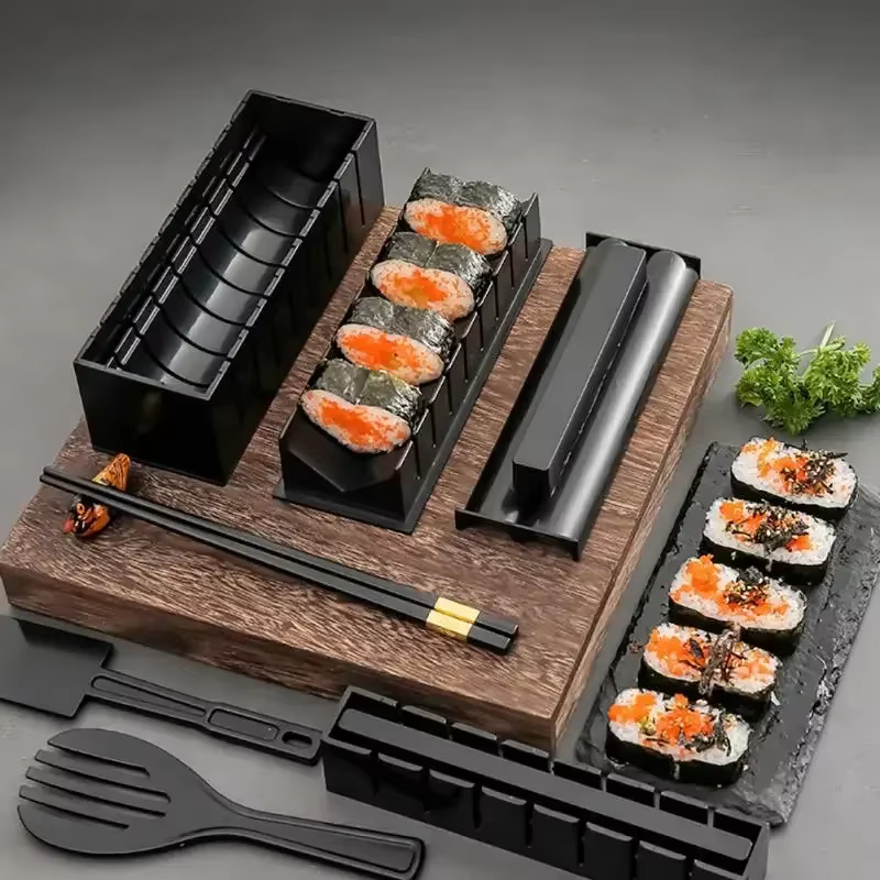 Kit de fabrication de Sushi, boule de riz japonaise, rouleau de gâteau, moule, bricolage, outil de f